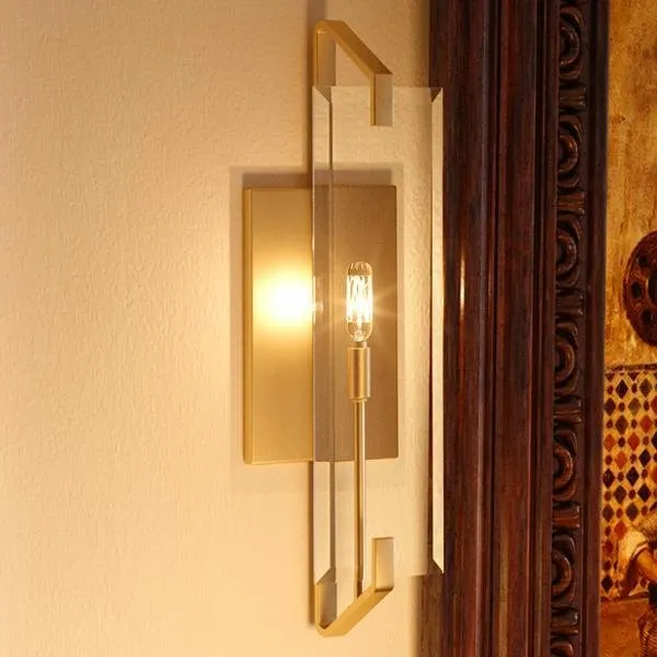 UHP2138 Contemporary Bath / Wall Light, 19.75"H x 4.5"W, Brushed Bronze Finish, Sevilla Collection — Urban Ambiance LED Wall Lights  3000K
