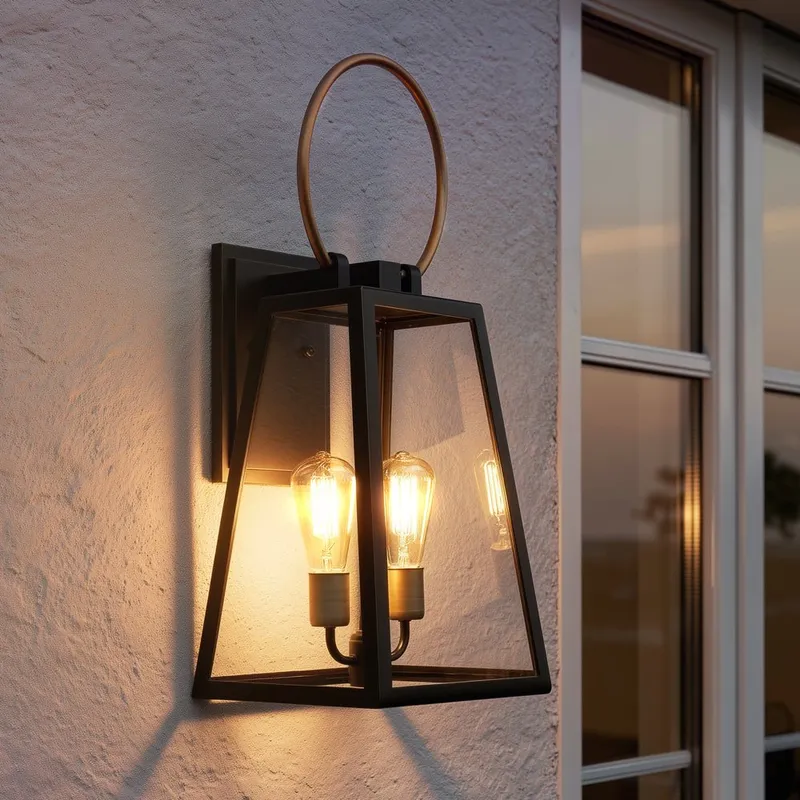 UHP1000 Modern Farmhouse Outdoor Wall Light, 23.625"H x 11.25"W, Olde Bronze Finish, Vicenza Collection — Urban Ambiance LED Wall Lights  3000K