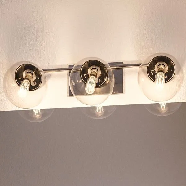 UHP2621 Modern Bath Fixture, 6-3/4"H x 24"W, Polished Chrome Finish, Costa Mesa Collection — Urban Ambiance LED Linear Lights  3000K