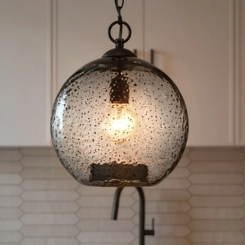 UHP2581 Vintage Pendant, 14"H x 11-3/4"W, Olde Bronze Finish, Birmingham Collection — Urban Ambiance LED Landscape Lights  3000K