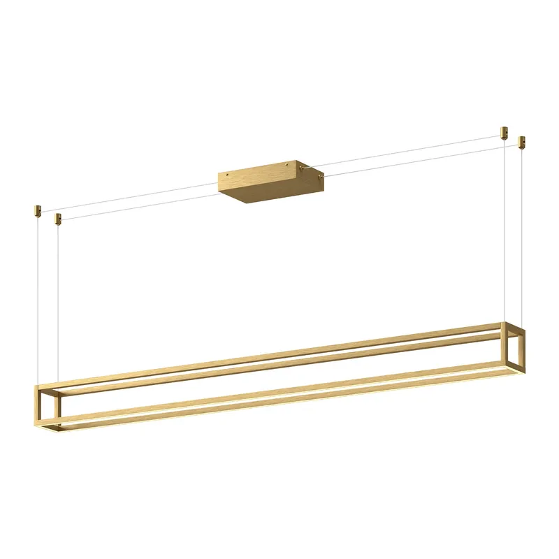 Plaza 60-in Linear Pendant — Kuzco Lighting LED Linear Lights  3000K