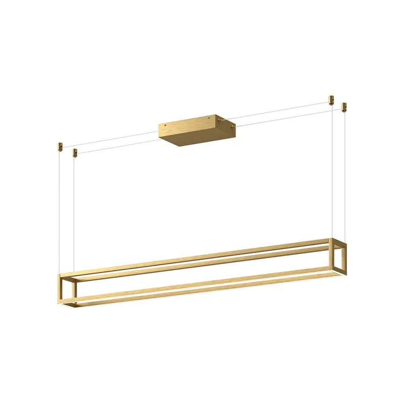Plaza 48-in Linear Pendant — Kuzco Lighting LED Linear Lights  3000K