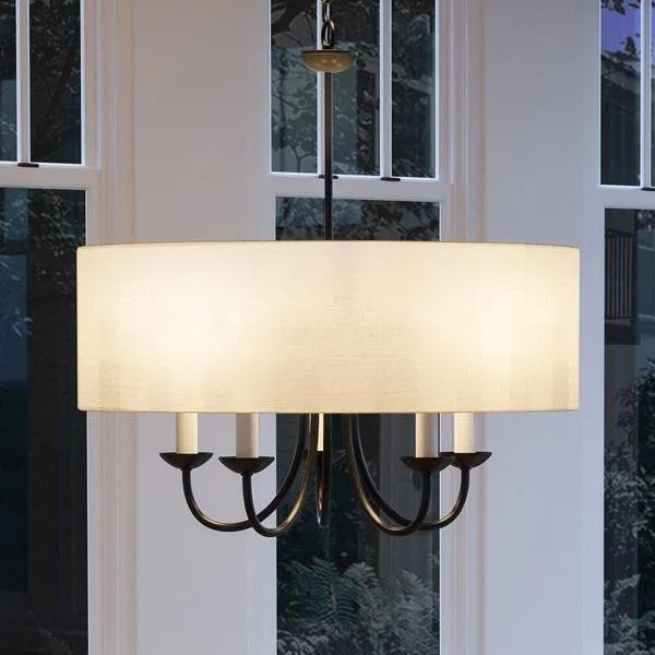 UHP2281 Transitional Chandelier, 21-1/8"H x 21-5/8"W, Olde Bronze Finish, Aurora Collection — Urban Ambiance LED Landscape Lights  3000K