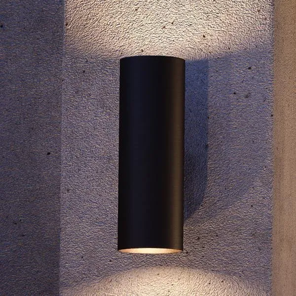 UHP1064 Contemporary Outdoor Wall Light, 18"H x 6"W, Olde Bronze Finish, Hollywood Collection — Urban Ambiance LED Linear Lights  3000K