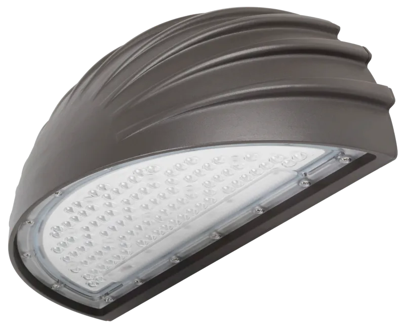 LED Wall Pack Sconce Curved Crescent Moon HCW-E Series — Jarvis Lighting LED Wall Lights 45.0W 5000K