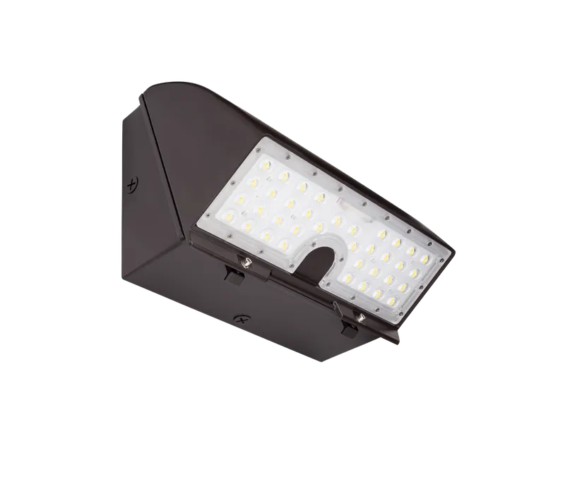 LED Wall Pack - Bronze - LUMOS Series FlexPack™ - Forward Throw and Full Cutoff Adjustable — Jarvis Lighting LED Wall Lights 48.0W 5000K
