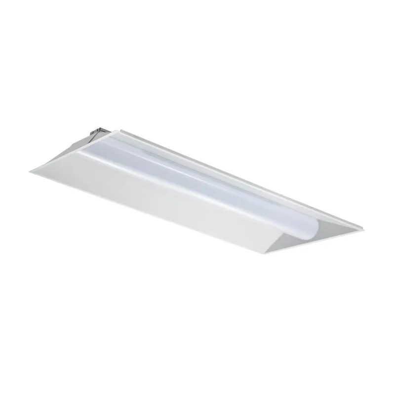 LED troffer center diffuser 2x2 FT 2x4 FT  20W/30W/40W/50W Wattage Selectable CCT selectable 120-277V 0-10V dimming — Halcon Lighting LED Troffers & Panels 20.0W 