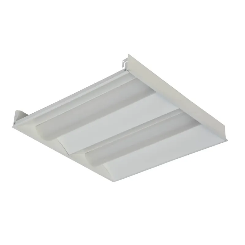 LED model troffer 2x2 2x4 Watt selectable 20W/30W/40W/50W CCT Selectable 3000K to 5000K  for commercial use 120-277V 0-10V dimming ETL listed — Halcon Lighting LED Troffers & Panels 4.0W 3000K