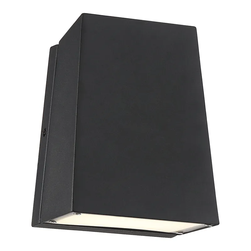 Edge, Outdoor LED Wall Mount, 3000K, 900 Lumens, 9W, 120V, Black — Warehouse Lighting LED Wall Lights 9.0W 3000K