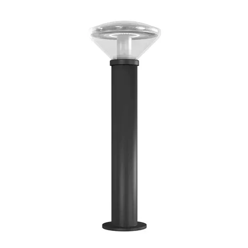 Vandal Resistant Solar Bollard Light, 588 Lumens, 3W, 2300K-6500K — Warehouse Lighting LED Bollards & Pathway Lights 3.0W 2300K
