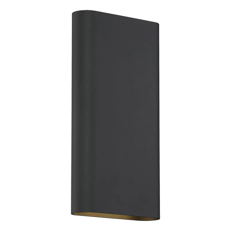 12" Lux LED Wall Sconce, 1000 Lumens, 3000K, 120-277V, Black or Satin — Warehouse Lighting LED Wall Lights  3000K