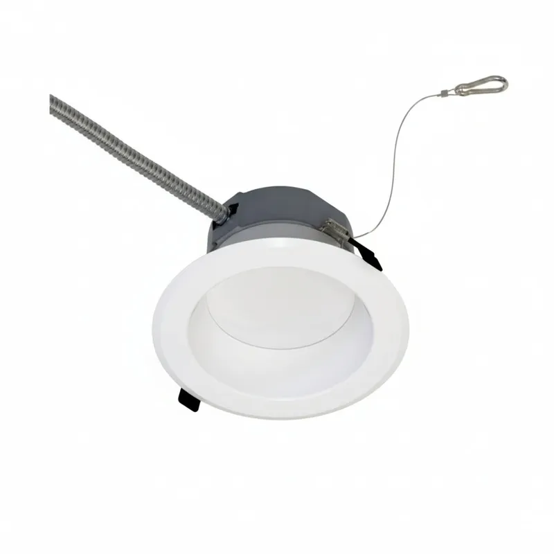 6" LED Commercial Downlight, 2500 Lumen Max, Wattage and CCT Selectable, 120-277V — Warehouse Lighting LED Downlights 10.0W 2700K