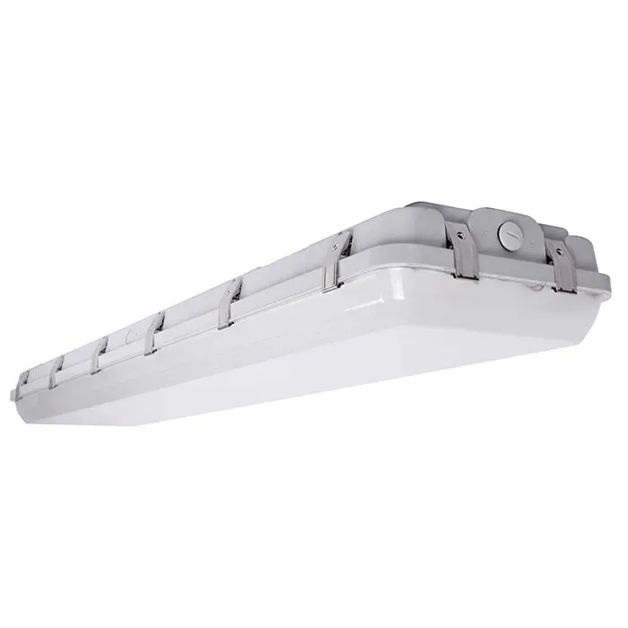 4FT LED High Output Vapor Tight Light, 32,000 Lumen Max, Wattage and CCT Selectable, 120-347V — Warehouse Lighting LED High Bay Lights  