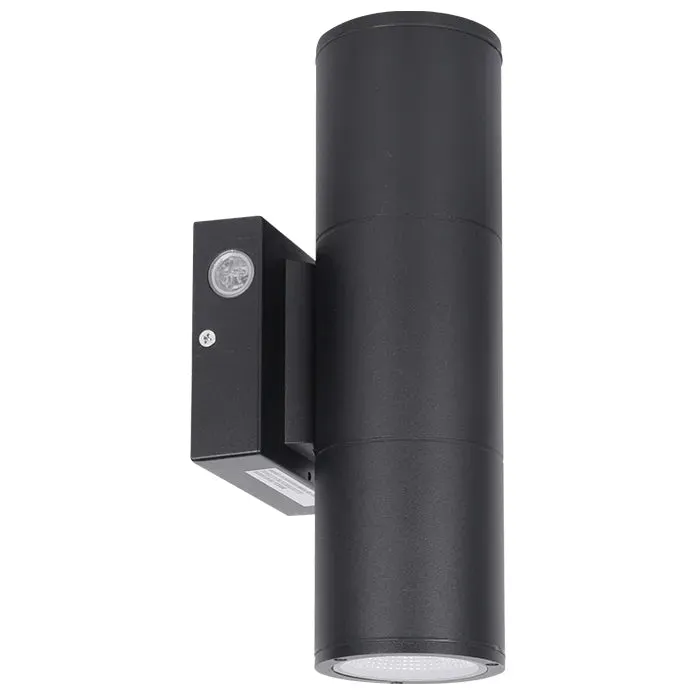 4" LED Wall Mount Cylinder Light, 2300 Lumens, 20W, CCT Selectable, 120-347V, Black or White Finish — Warehouse Lighting LED Wall Lights 20.0W 