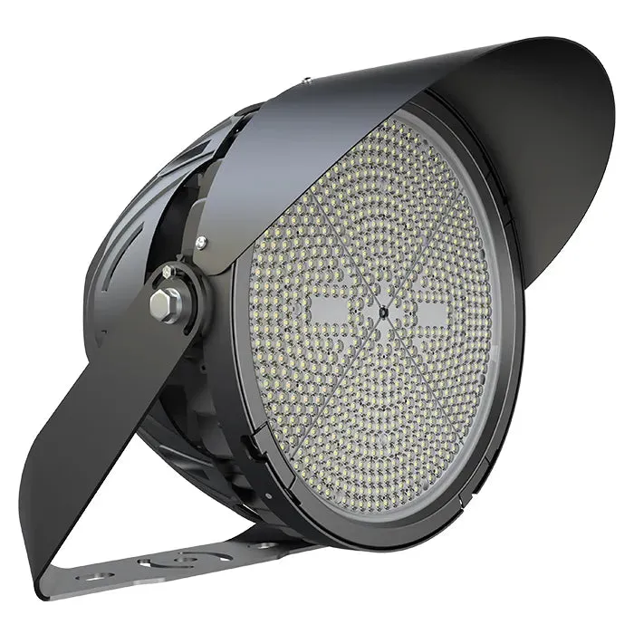 16" LED Sport Light, 75,000 Lumen Max, Wattage Selectable, 5000K, 120-277V or 480V — Warehouse Lighting LED Flood Lights 500.0W 5000K