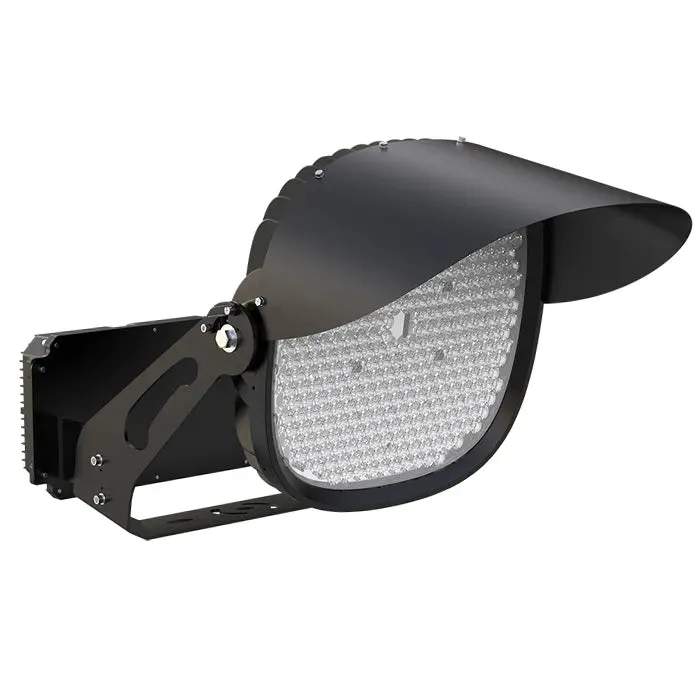 17" LED Sport Light, 120,000 Lumen Max, Wattage Selectable, 5000K, 120-277V or 277-480V — Warehouse Lighting LED Flood Lights  5000K