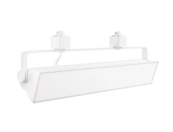 24" LED Pipe™ Wall Wash Track Fixture, 4000 Lumens, 60W, CCT Selectable, 120V, Black or White Finish — Warehouse Lighting LED Wall Lights 60.0W 2700K