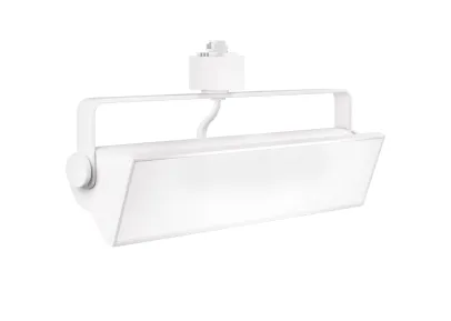 12" LED Pipe™ Wall Wash Track Fixture, 1550 Lumens, 20W, CCT Selectable, 120V, Black or White Finish — Warehouse Lighting LED Wall Lights 20.0W 2700K