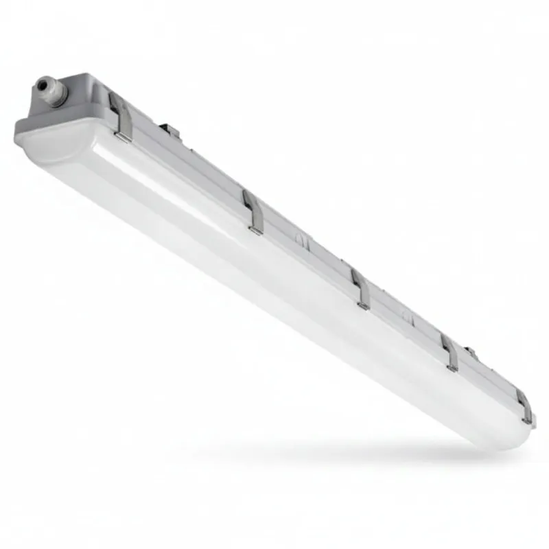 8FT LED Slim Linear Vapor Tight, 15,000 Lumen Max, Wattage and CCT Selectable, 120-277V — Warehouse Lighting LED Linear Lights 67.0W 3000K