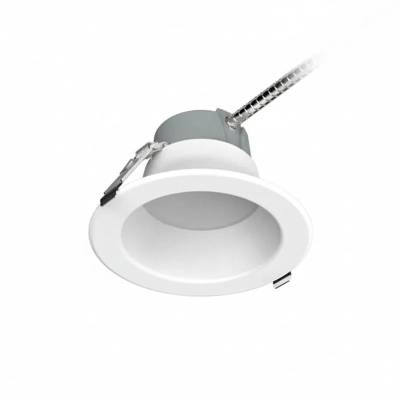 4PK 6" LED Commercial Downlight, 2000 Lumen Max, Wattage and CCT Selectable, 120-277V — Warehouse Lighting LED Downlights 10.0W 2700K