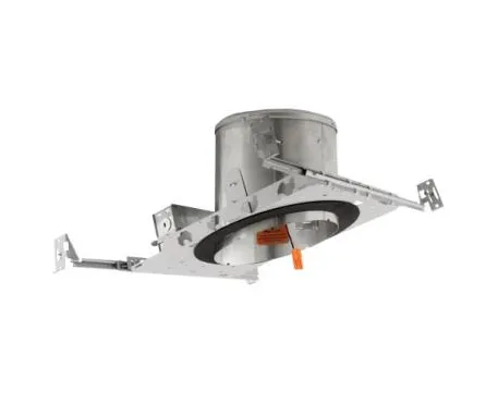 6" LED IC Airtight Sloped Ceiling Single Wall New Construction Housing — Warehouse Lighting LED Downlights 24.0W 
