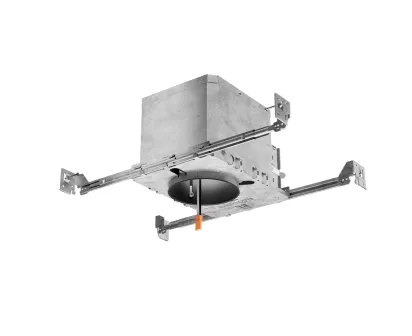4" Max. Adjustability New Construction IC Airtight Housing — Warehouse Lighting LED Downlights  
