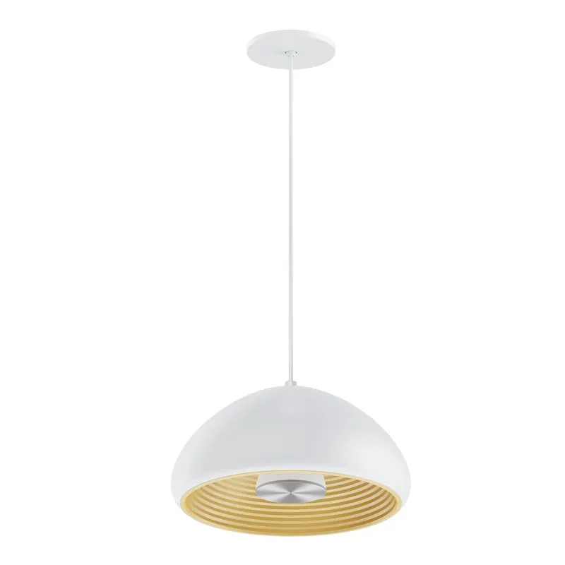12" LED Pendant Light, 1400 Lumens, 12W, 3000K, 120V, White, Black or Copper Finish — Warehouse Lighting LED Landscape Lights 12.0W 3000K