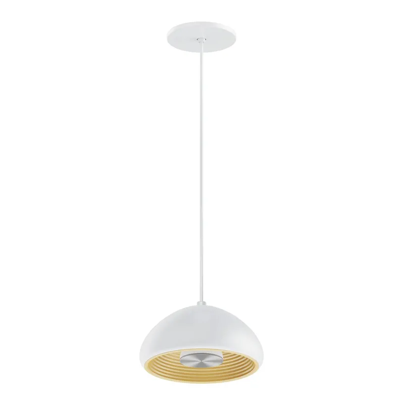 8" LED Pendant Light, 650 Lumens, 8W, 3000K, 120V, White, Black or Copper Finish — Warehouse Lighting LED Landscape Lights 8.0W 3000K