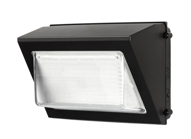 2PK LED Wall Pack, 11,000 Lumen Max, Wattage, CCT and Optic Selectable, Photocontrol Included, 120-277V — Warehouse Lighting LED Wall Lights  
