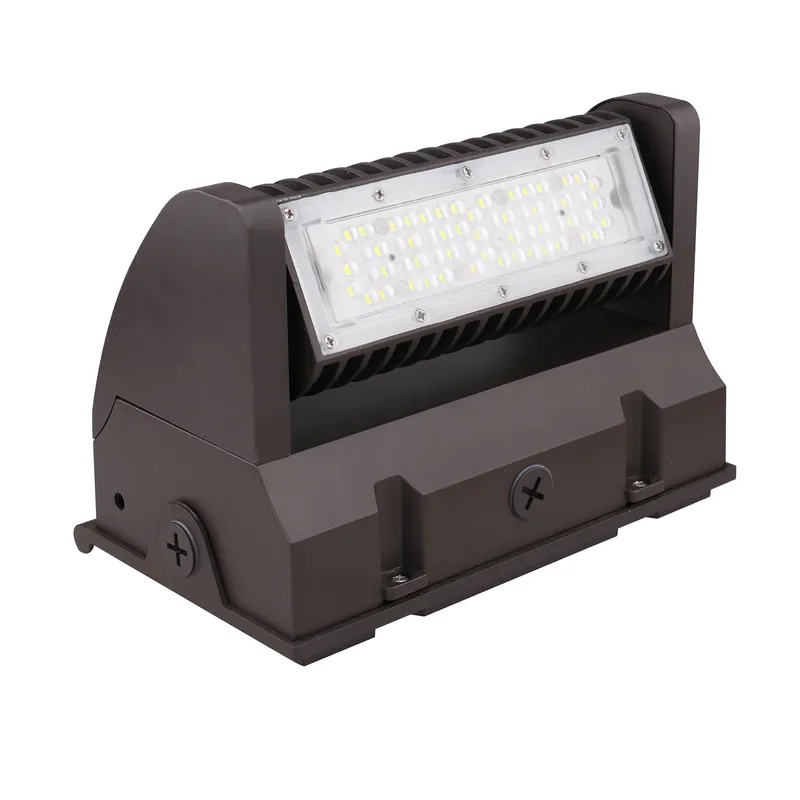 LED Rotatable Wall Pack, 5,400 Lumens, 40W, 5000K, 120-277V — Warehouse Lighting LED Wall Lights 40.0W 5000K