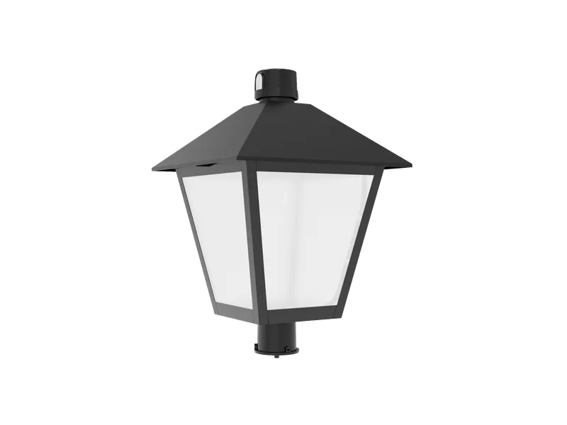 LED Post Top Light, 8400 Lumen Max, Wattage and CCT Selectable, 120-277V — Warehouse Lighting LED Area Lights  