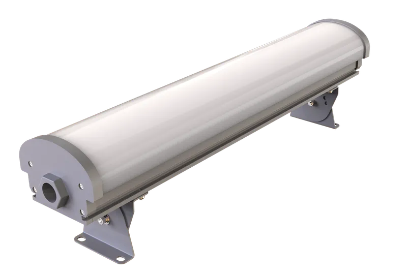 4FT Hazardous Location LED Linear Light, Class 1 Division 2, 8,400 Lumens, 60W, 5000K, 100-277V — Warehouse Lighting LED Linear Lights 60.0W 5000K