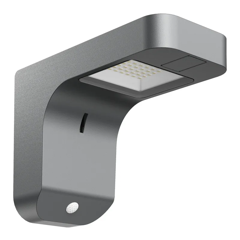 EdgeRay Solar Wall Light, 385 Lumens, 2.3W, 4000K — Warehouse Lighting LED Wall Lights 2.3W 4000K
