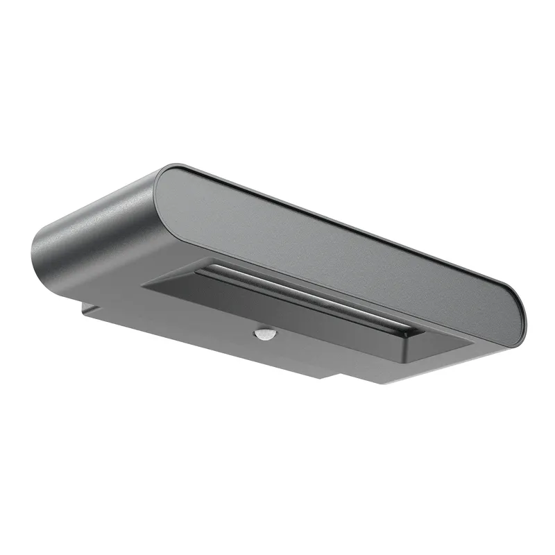 LedgeRay Solar Wall Light, 345 Lumens, 3W, 4000K — Warehouse Lighting LED Wall Lights 3.0W 4000K