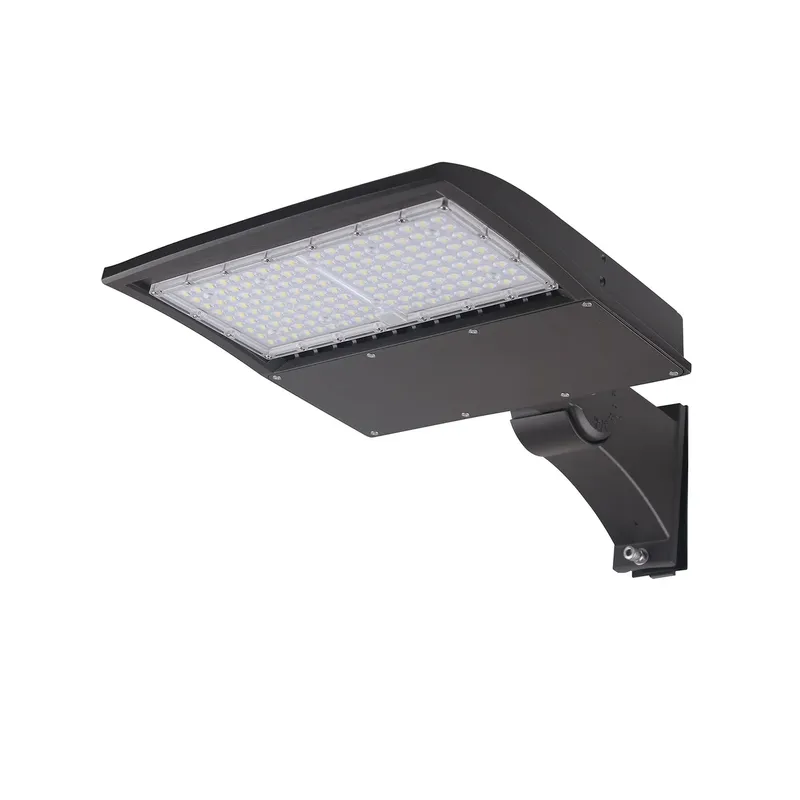 LED Area/Parking Lot Light, 21,000 Lumen Max, Wattage Selectable, 5000K, 120-277V — Warehouse Lighting LED Flood Lights 200.0W 5000K