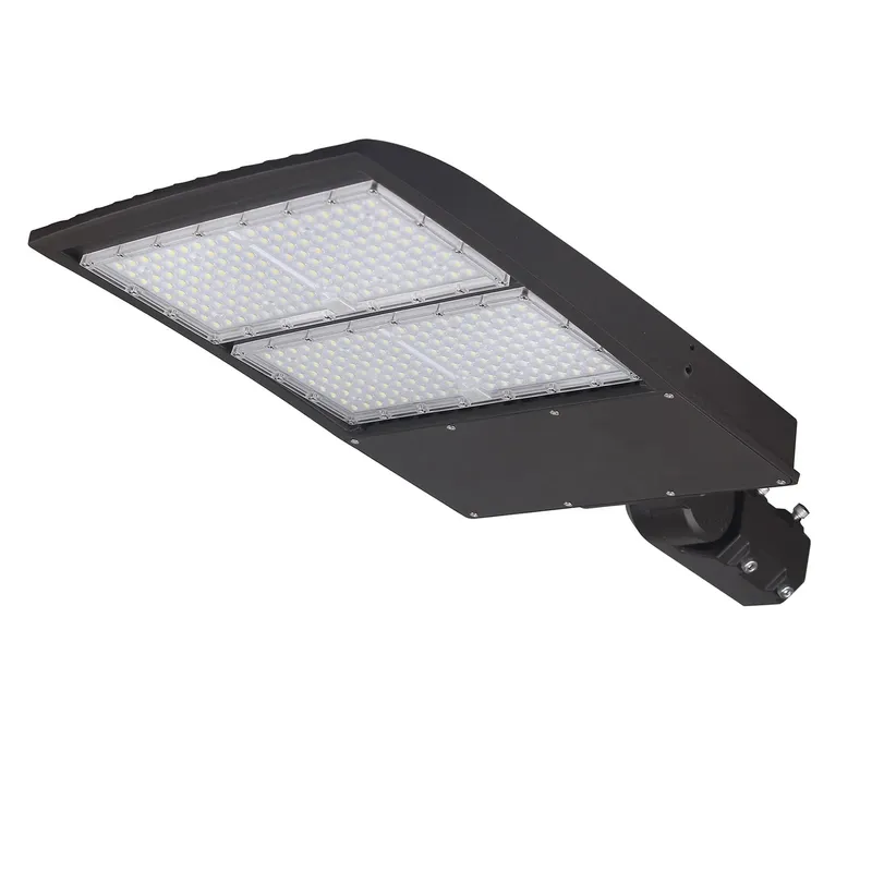 LED Area/Parking Lot Light, 42,000 Lumen Max, Wattage Selectable, 5000K, 120-277V — Warehouse Lighting LED Flood Lights 200.0W 5000K