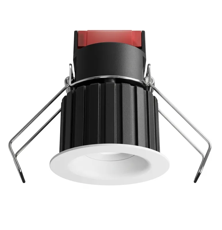 1" Round Recessed Oak™ Downlight, Narrow or Wide Beam Angle, 6.1W, 2700K, 3000K, 3500K, 4000K, or Sunset, 120V — Warehouse Lighting LED Downlights 6.1W 2700K