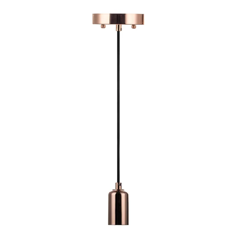 6FT Decorative Socket Pendant, Black Cord, 039 Series — Warehouse Lighting LED Landscape Lights 60.0W 