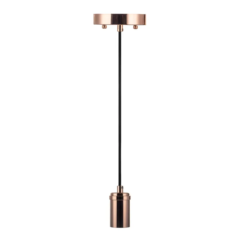 6FT Decorative Socket Pendant, Black Cord, 722 Series — Warehouse Lighting LED Landscape Lights 60.0W 