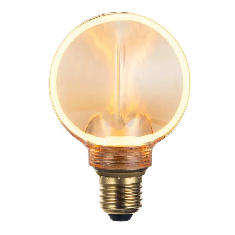 Round Form 3.2in Dia. Decorative Pendant Lamp with E26 Base — Warehouse Lighting LED Landscape Lights 4.0W 1800K