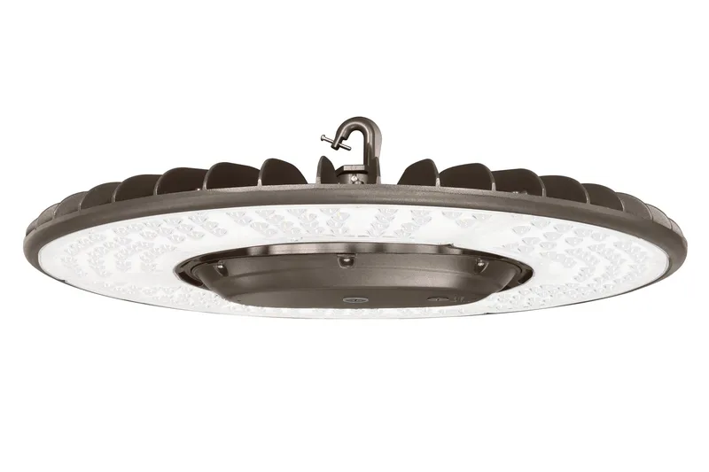 LED UFO High Bay,  62,000 Lumens, Wattage Selectable, 5000K, 120-277V or 347-480V — Warehouse Lighting LED High Bay Lights 140.0W 5000K