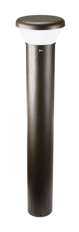 LED Bollard Light, 3200 Lumen Max, Wattage and CCT Selectable, 120-277V, Dark Bronze, White or Black — Warehouse Lighting LED Bollards & Pathway Lights  