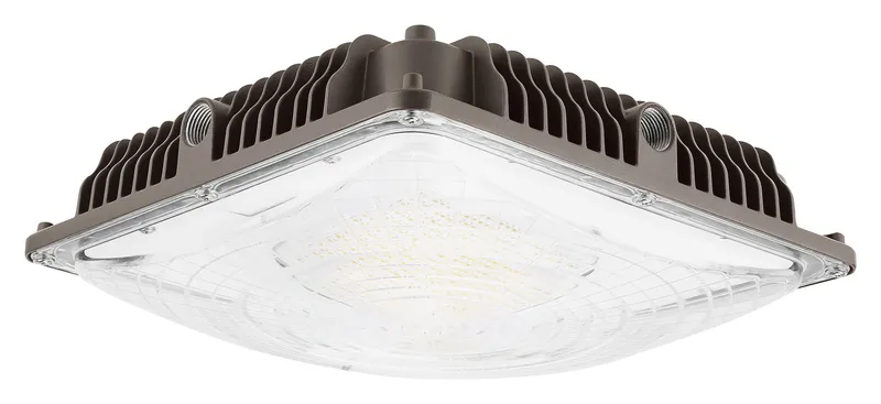 LED Canopy Light, 16,500 Lumen Max, Wattage and CCT Selectable, 120-277V — Warehouse Lighting LED Area Lights 110.0W 3000K