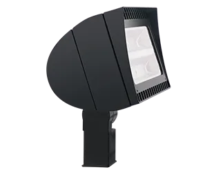LED Flood Light, 78W, 120-277V, Bronze or White Finish — Warehouse Lighting LED Flood Lights 78.0W 