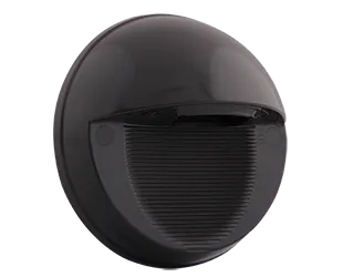 LED Round Step Light, 5W, 120-240V, Bronze or White Finish — Warehouse Lighting LED Bollards & Pathway Lights 5.0W 3000K