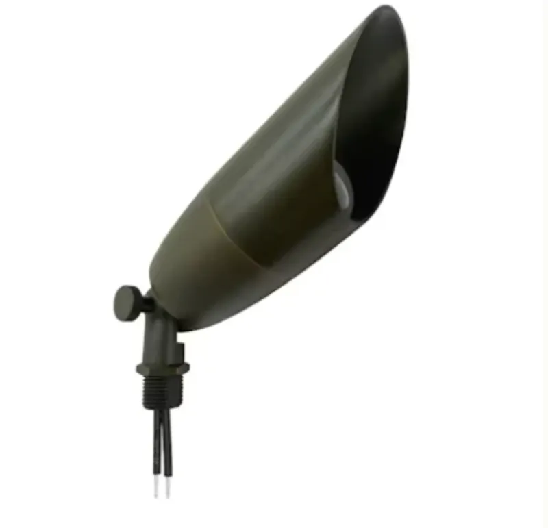Landscape Bullet Light -  MR-16: Style 4: Cowtip,12V, Oil Rubbed Bronze or Matte Black — Warehouse Lighting LED Flood Lights 50.0W 