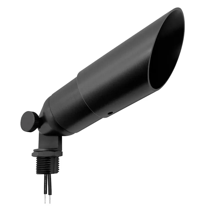 Landscape Bullet Light - MR-11: Style 1: Small, 12V, Oil Rubbed Bronze or Matte Black — Warehouse Lighting LED Flood Lights 35.0W 