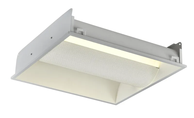2X2 LED Indirect Mesh-Basket Troffer, 5500 Lumen Max, Wattage and CCT Selectable, 120-277V — Warehouse Lighting LED Downlights 30.0W 3000K