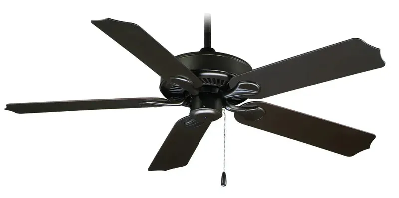 Sunset 5-Blade Outdoor Ceiling Fan, 52" Sweep, 120V — Warehouse Lighting LED Post Top Lights  