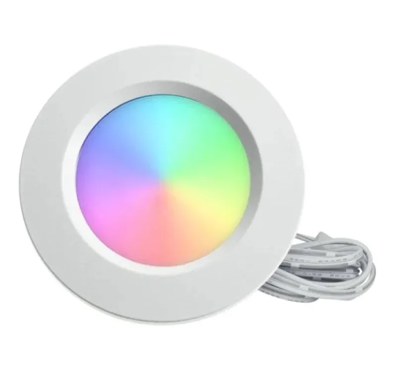 RGBW Round Puck Light, 4W, 12V — Warehouse Lighting LED General Lighting 4.0W 